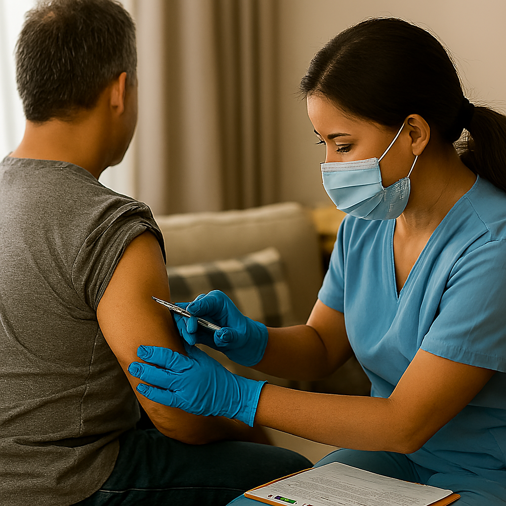 enfermera a domicilio